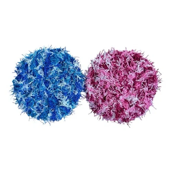 Hand Crafted Colorful Scrubbing Kitchen or Spa Pads Reusable Crocheted Polyester - Picture 10 of 11